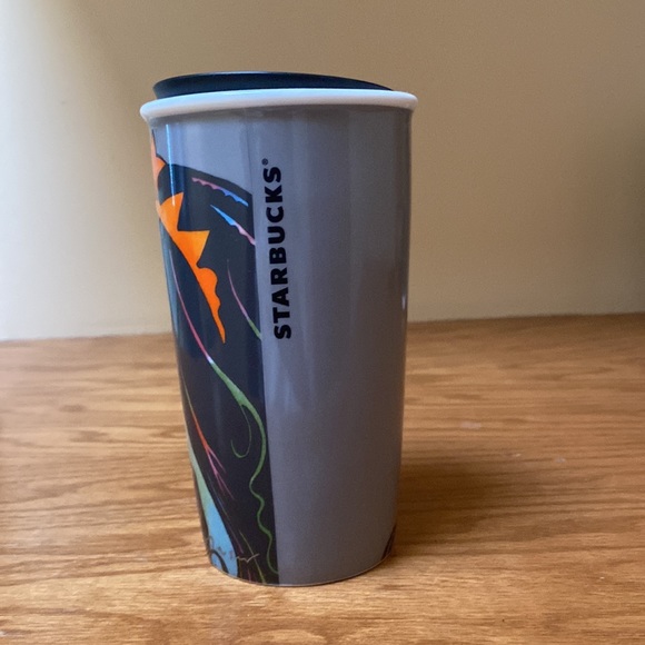 12 Fl oz Starbucks traveler mug - Picture 2 of 4